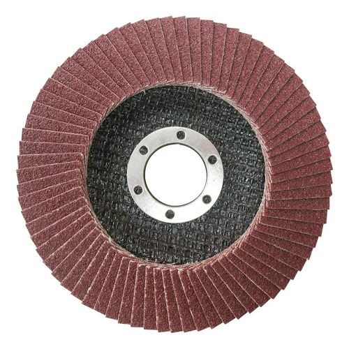 Disco Flap Total 115mm Grano 80, Para Amoladora - 5 Unidades - Imagen 2