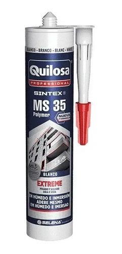 Polimero Sellador Sintex Ms 35 Multiuso Quilosa 280ml