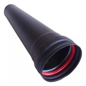 Caño 1 Mts Para Estufa Calefactor A Pellet - Warm