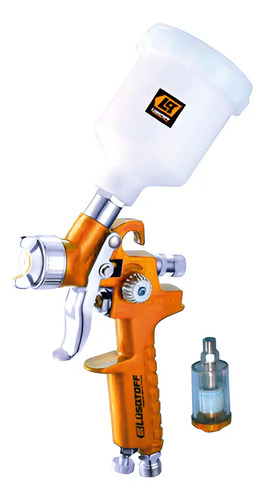 Pistola De Pintar Con Trampa De Agua 1,5mm Lusqtoff P800k Co