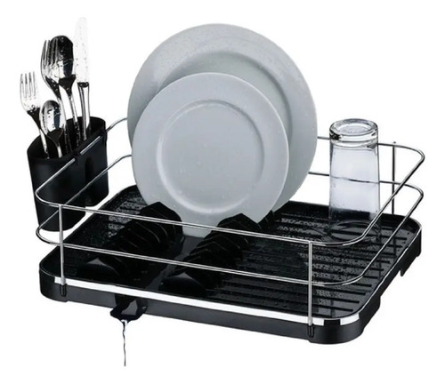 Escurridor Escurre Platos Con Drenaje Acero Inoxidable-maria
