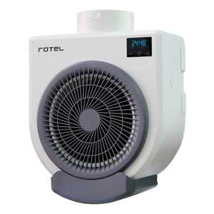 Extractor De Cocina Digital Rotel 650 M3/h 160w Salida 118mm Color Blanco