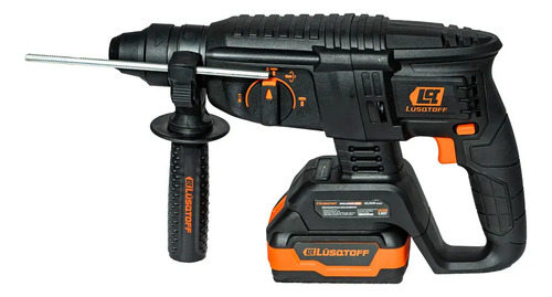 Rotomartillo Inalámbrico Lusqtoff Rml4000-9bk 2 Baterías 4ah