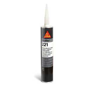 Sellador Elastico Adhesivo Sika 300cc Sikaflex 221 Gris