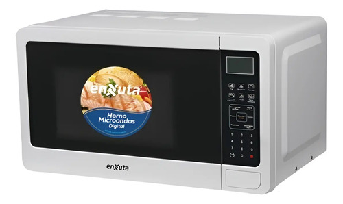 Microondas Enxuta Digital Moenx0320d Blanco 20l