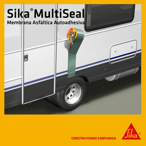 Membrana Asfáltica Autoadhesiva Sika - Rollo 1mt X 10mts - Imagen 3