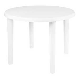 Mesa Mor Redonda Color Blanco 90cm X 71cm