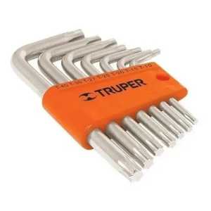Llave Torx-truper Juego T 10 A T 40 Tipo Estuche Torx7c