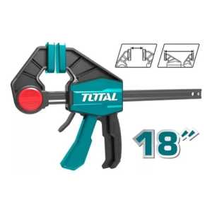 Prensa Rapida Auto Ajustable 18'' 60kg Total Tht1340603