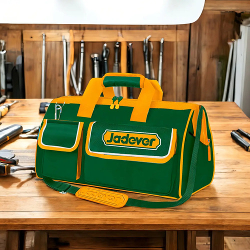 Bolso Para Herramientas 19 Pulgadas Jadever Color Verde - Imagen 4