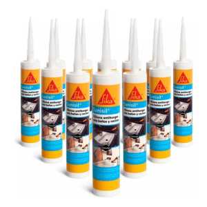 Silicona Antihongos Sanisil Sika Baños Y Cocina Pack X12