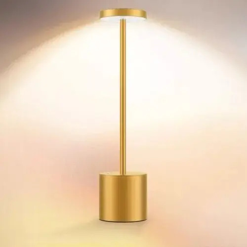 Lámpara Luminaria Portatil De Mesa Recargable Inalámbrica - Imagen 6