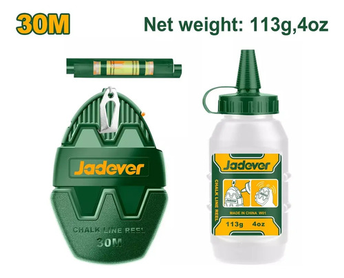 Tiralinea Chocla 30m Jadever Jdhx1630 Ferreteria Maria - Imagen 2