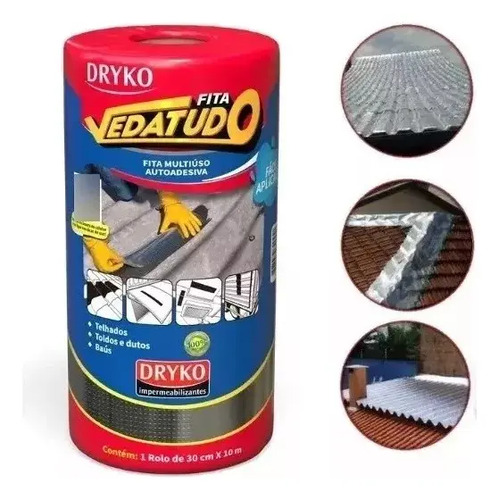 Membrana Asfaltica Autoadhesiva Rollo De 30 Cm X 10 Metros
