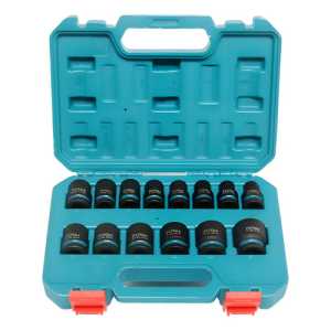 Set Tubos De Impacto Total Bocallaves Cortos 1/2'' 14 Piezas