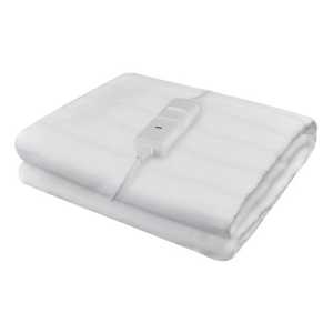 Calienta Cama Regulable 1 Plaza 150x80 Cm Rotel Color Blanco