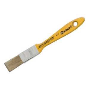 Pincel Doble Cerda Blanca 1 Y 1/2 Pulgadas Roma 403 Maria