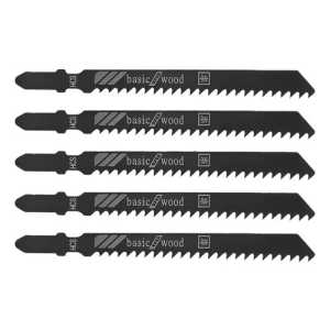 Set 5 Sierras Corte Madera 8tpi P/caladora Jadever Jdjb111c