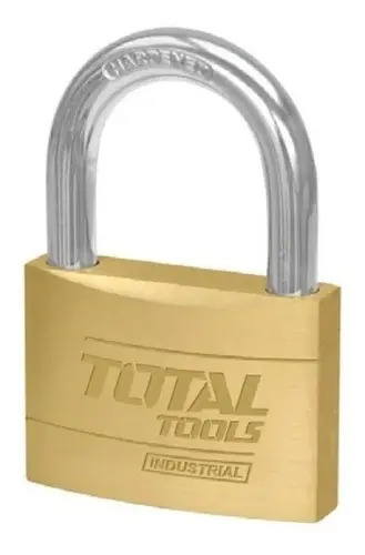 Candado Seguridad De Bronce 50mm Total Tlk32502 - Imagen 2