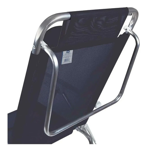 Reposera Silla Playa Con Almohadilla De Aluminio Summer Mor - Imagen 7