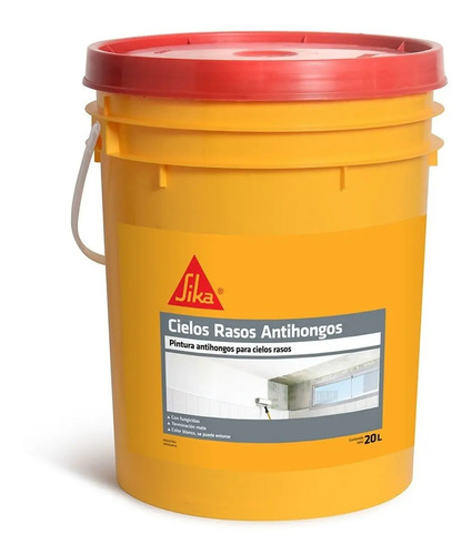 Pintura Para Cielorraso Cubritiva Antihongos Sika - 20 Kg