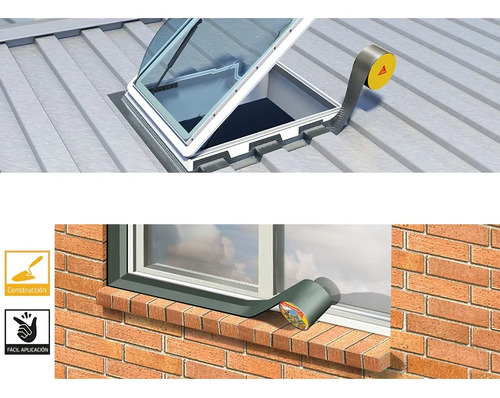 Membrana Asfáltica Autoadhesiva Sika - Rollo 1mt X 10mts - Imagen 7