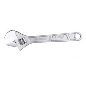 Llave Francesa Ajustable Industrial 10 Pulgadas Jadever Color Azul Acero