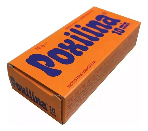 Poxilina 70gr Masilla Bicomponente Pega En 10 Minutos