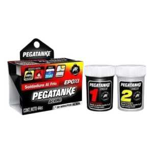 Soldadura Al Frio Pegatanke Acero 400 Kg 700°c 34cc