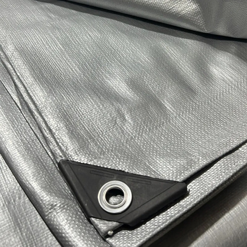 Lona Reforzada Con Protección Uv Gris 6x5 Metros Jadever - Imagen 2