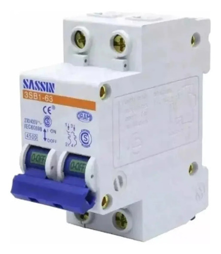 Llave Térmica Interruptor Bipolar 10 A 16 Amperes Autorizada