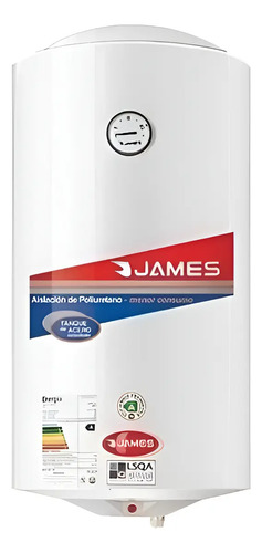 Calefón James Termotanque 60 L Acero Clase A