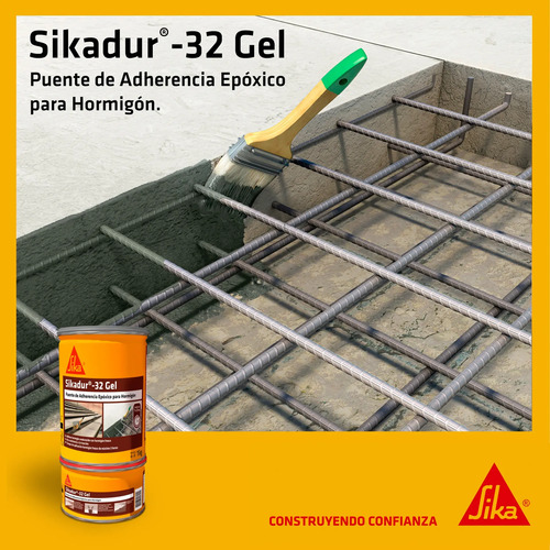 Adhesivo A Base Epoxi Sikadur 32 Gel Sika A+b X 1kg - Imagen 4