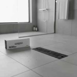 Rejilla Desagüe Ducha Baños 40x10cm Acero Hogar Rejillas