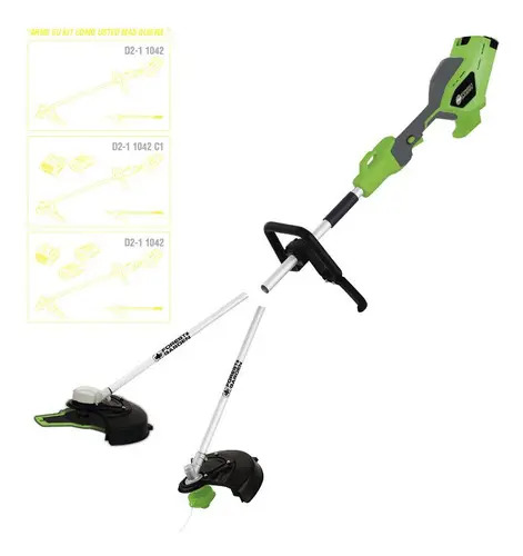 Desmalezadora Bordeadora Recargable 42v Forest & Garden