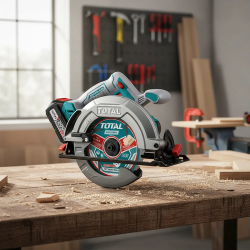 Sierra Circular Inalámbrica Total - Motor Brushless, Sin Car - Imagen 2