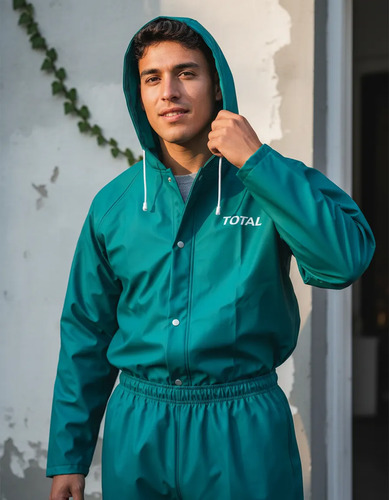 Equipo De Lluvia Impermeable Total - Campera + Pantalón Xxl