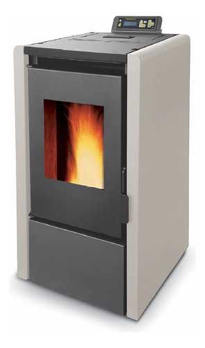 Calefactor Estufa Pellet Blanco 75m2 Warm Kit Caños Regalo