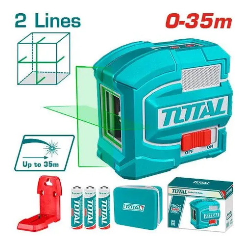 Nivel Laser Verde 35m 2 Lineas Escuadra Tll156601 - Imagen 3
