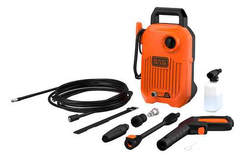 Hidrolavadora Black+decker De 1300w Con 1600psi Color Negro Naranja 50 Hz/60 Hz - Imagen 4