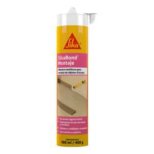 Adhesivo Blanco Sikabond Montaje 300 Cc