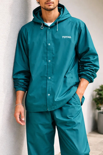 Equipo De Lluvia Impermeable Total - Campera + Pantalón Xl