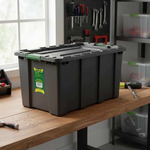 Contenedor Plastico Apilable 55l Jadever Jdtb3355 - Imagen 3
