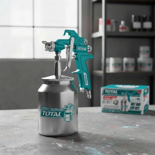Pistola Para Pintar Total 1000cc 1.8mm Tat11005 - Imagen 3