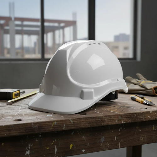 Casco Obra Certificado Seguridad Blanco Tsp2609 - Imagen 2