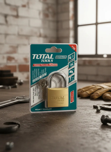 Candado Bronce Heavy Duty Industrial 40mm Total - Imagen 2