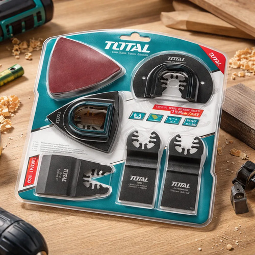 Juego De Piezas Para Sierra Multifuncion Total Taktmt1502 - Imagen 2