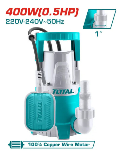 Bomba Sumergible Bomba Sumergible Total Tools Twp64006 Maria - Imagen 3