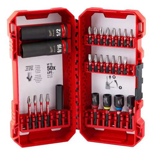 Kit De Puntas Y Dados De Impacto 26pz. Plástico 4832-4408