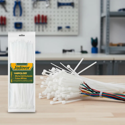 Precinto Blanco 300mmx4,8mm Jadever Jdte330048 - Imagen 2
